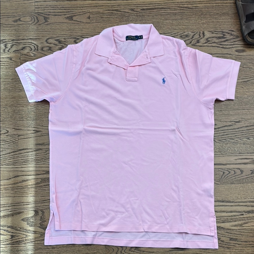 Polo by Ralph Lauren Men's Light Pink Polo Shirt